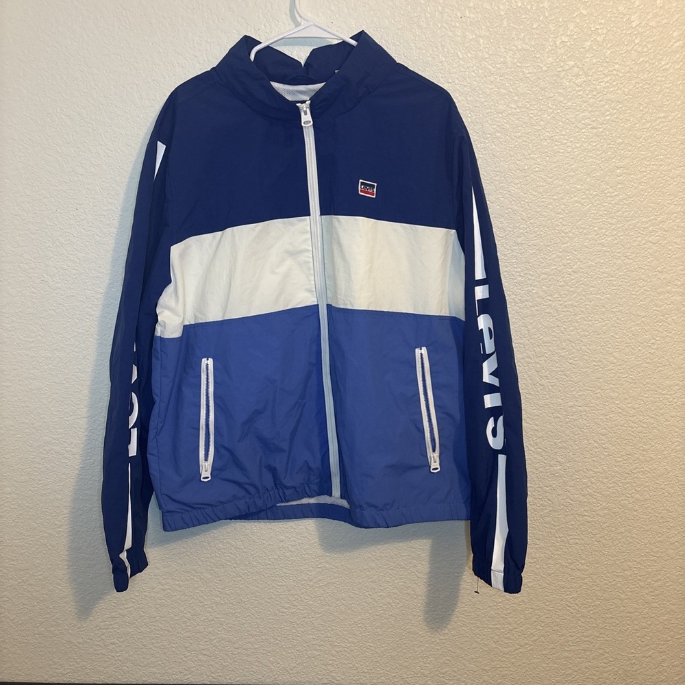Levi's Colourblock Stand Collar Jacket Men's  Size XL Windbreaker‎ Jacket